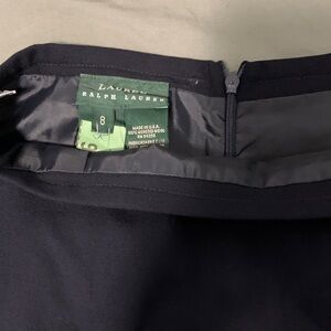 Ralph Lauren Classic Navy blue  Wool Skirt